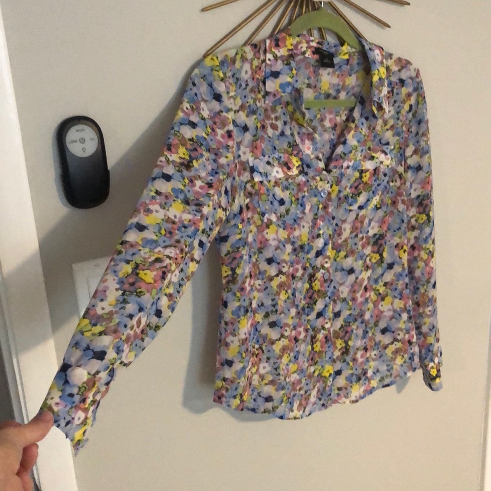 Colorful Ann Taylor blouse